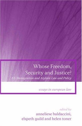 Whose freedom, security and justice?