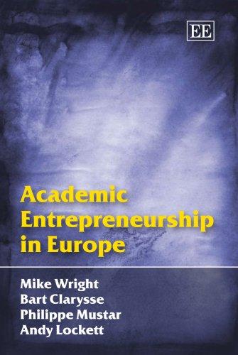 Academic entrepreneurship in Europe