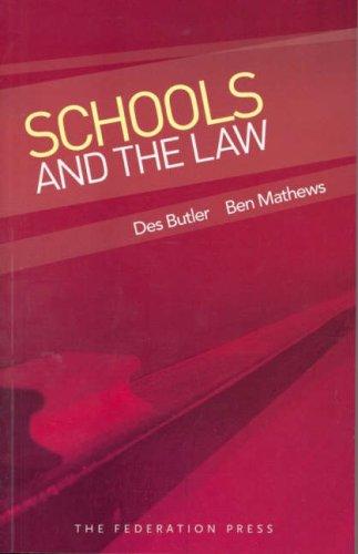 Schools and the law