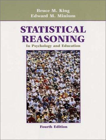 Statistical reasoning in psychology and education