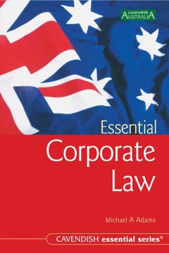 Essential Corporate Law