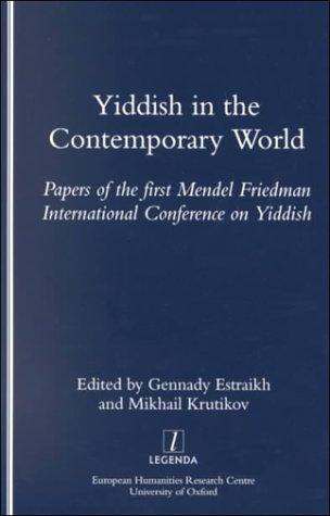 Yiddish in the contemporary world