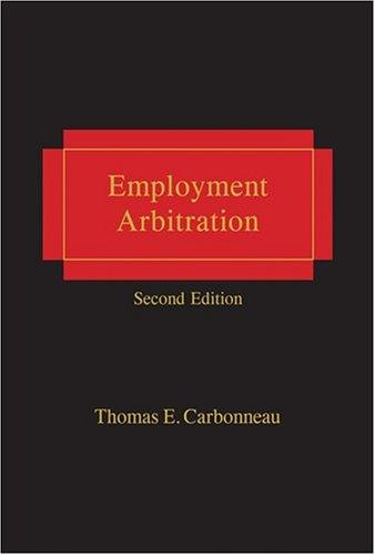 Employment arbitration