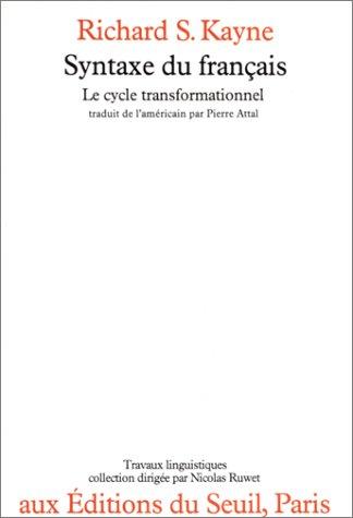 Syntaxe du français