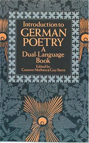 Introductionto German poetry
