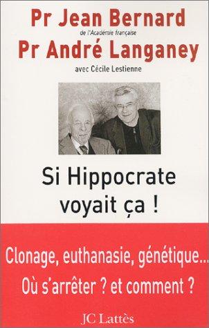 Si Hippocrate voyait ça!