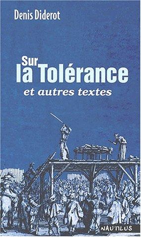 Sur la tolerance