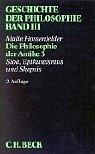 Geschichte der Philosophie, in 12 Bdn., Bd.3, Die Philosophie der Antike