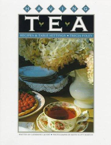 Having tea