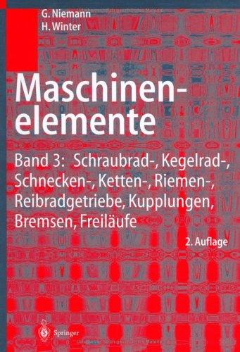 Maschinenelemente: Band 3