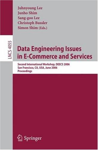 Data Engineering Issues in E-Commerce and Services