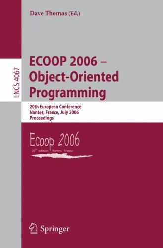 ECOOP 2006 -- object-oriented programming