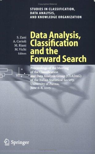 Data Analysis, Classification and the Forward Search