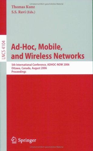 Ad-hoc, Mobile, and Wireless Networks