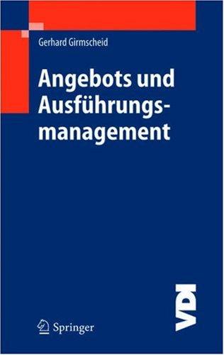 Angebots- und Ausführungsmanagement -Leitfaden für Bauunternehmen