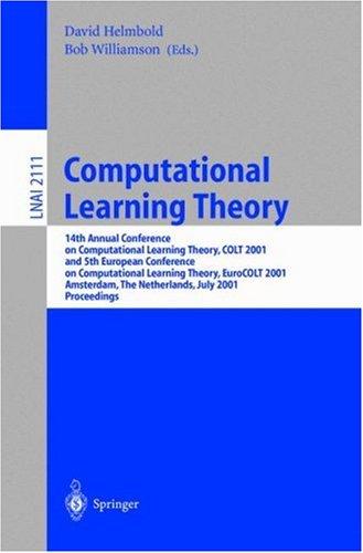 Computational Learning Theory