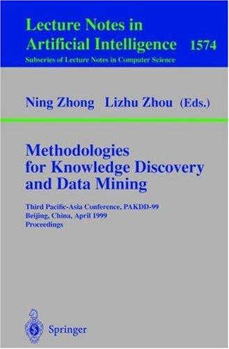 Methodologies for Knowledge Discovery and Data Mining