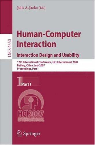 Human-Computer Interaction: Interaction Design and Usability