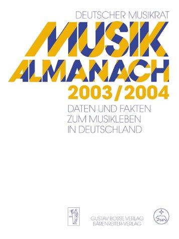 Musikalmanach 2003/2004