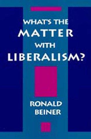 What's the matter with liberalism?