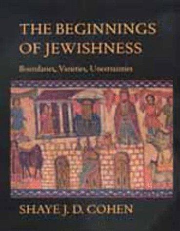 The beginnings of Jewishness