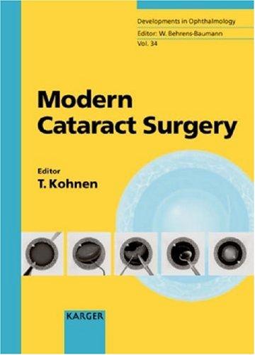 Modern Cataract Surgery