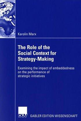 The Role of the Social Context for Strategy-Making