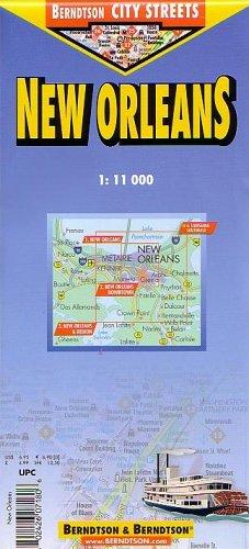 B&B New Orleans City Streets Map