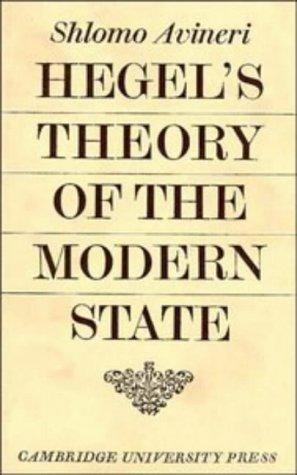 Hegel's theory of the modern state