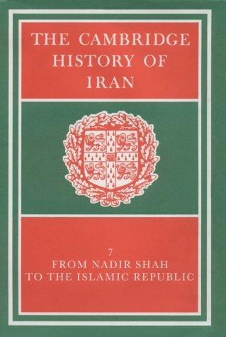 The Cambridge History of Iran