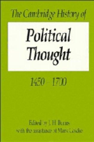 The Cambridge history of political thought, 1450-1700