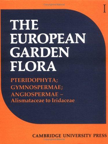 The European garden flora
