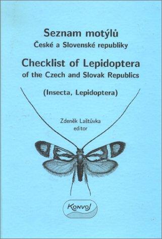 Checklist of Lepidoptera of the Czech & Slovak Republics (Insecta Lepidoptera