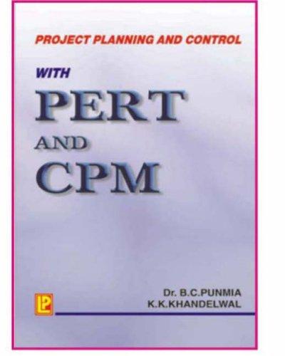 Project Planning and Control: PERT and CPM