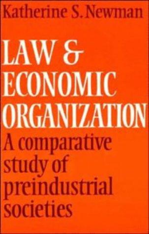 Law and Economic Organization