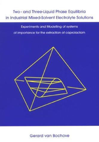 Two and Three-Liquid Phase Equilibria in Industrial Mixed Solvent Electrolyte Solutions