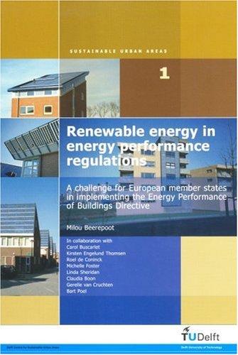 Renewable Energy in Energy Performance Regulations