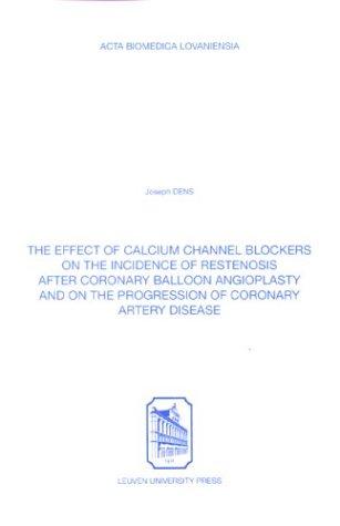 Effect of Calcium Channel Blockers on the Incidence of Restenosis After Coronary Balloon Angioplasty & on the Progression of Coronary Artery Disease