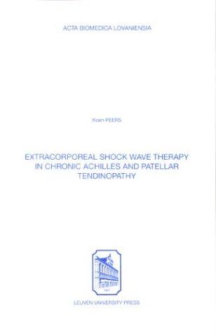 Extracorporeal Shock Wave Therapy in Chronic Achilles & Patellar Tendinopathy