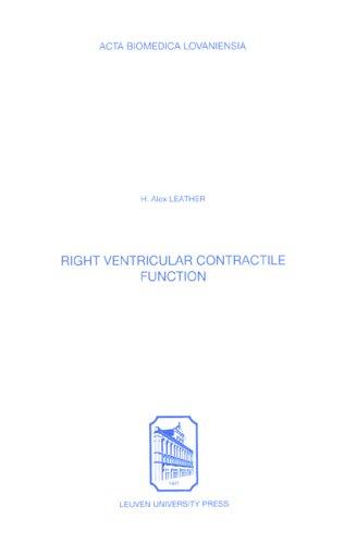 Right Ventricular Contractile Function
