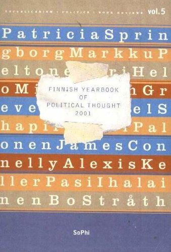 Finnish Yearbook of Political Thought 2001