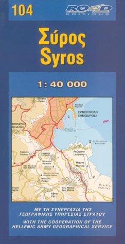 Map of Syros