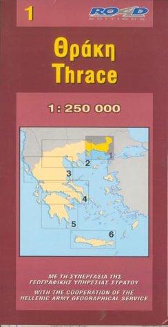 Thrace (Maps of Greece)