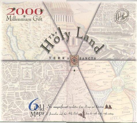 Portfolio of Antique maps of the Holy Land (6 Maps)