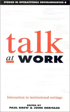 Talk at work