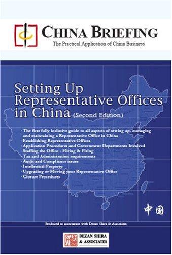Setting Up Representative Offices In China