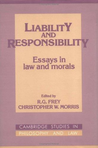 Liability and responsibility