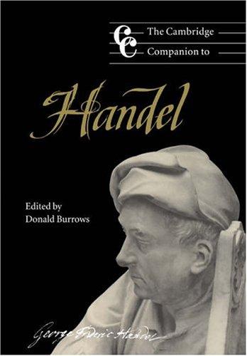 The Cambridge companion to Handel