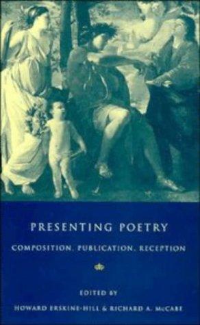 Presenting poetry