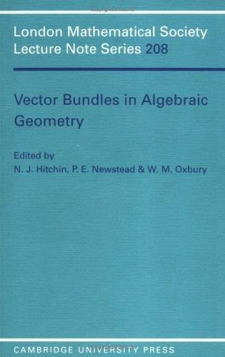 Vector bundles in algebraic geometry